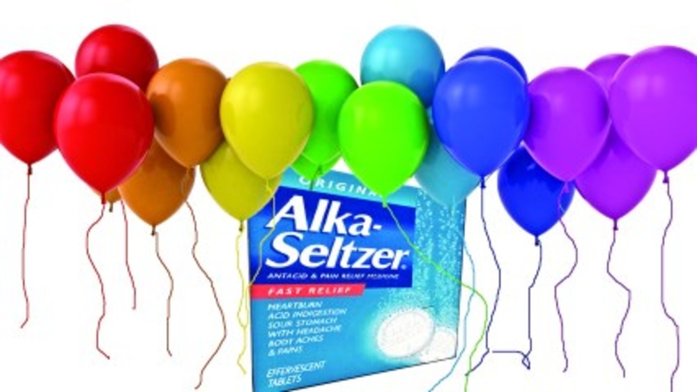 Alka-Seltzer and balloons: An eye-popping combo